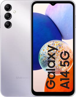 Samsung Galaxy A14 5G - 64GB - Silver — thumbnail 1