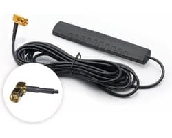 Caliber DAB Antenne - Passieve digitale antenne - DAB+ Antenne - SMA Male Plug - 3M Kabel - Merk onafhankelijk (ANT742P-DAB)
