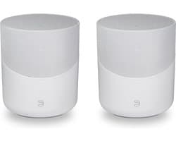 Combi Deal Bluesound Pulse M - Draadloze 360 Luidspreker - Wit (2 speakers)
