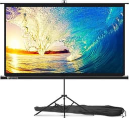 UpLiving® LCD Mini Beamer | met Beamertafel | met Tripodprojectiescherm 171 cm breed | 16:9 | Met WiFi | Met Bluetooth | Native Full HD | 10.000:1 Contrastratio | 8.000 Lumen | Projector - Mini Beamer - Afstandsbediening - Draagtas — thumbnail 3