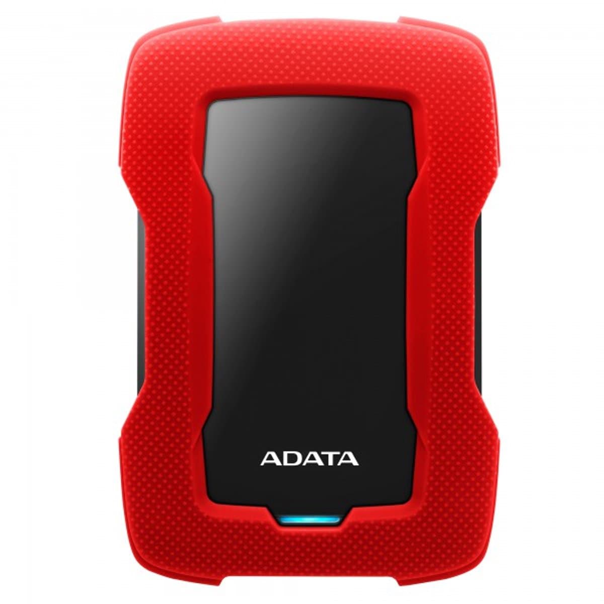 ADATA Durable Lite HD330 - Externe Harde Schijf - 1TB - 2.5 inch - USB 3.1 - Rood — afbeelding 1