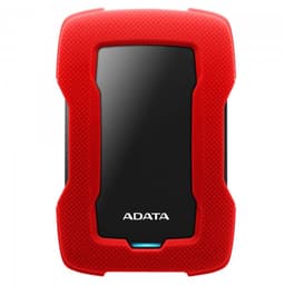 ADATA Durable Lite HD330 - Externe Harde Schijf - 1TB - 2.5 inch - USB 3.1 - Rood — thumbnail 1