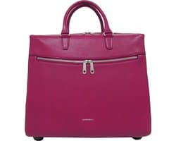 Gigi Fratelli Dames Leren Laptop Trolley 15.6 inch Romance Business ROM8015 Orchidea