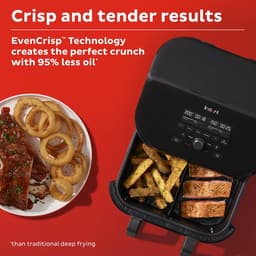 Instant Pot Vortex Versazone 8-in-1 Airfryer 8.5L - 1700W - Airfryen, bakken, roosteren, grillen, opwarmen, dehydrateren met slimme Sync Cook & Sync Finish — thumbnail 21