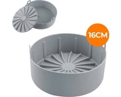 Airfryer Siliconen Bakje - Accessoire voor heteluchtfriteuse - airfryer bakpapier - airfryer accesoires - mand