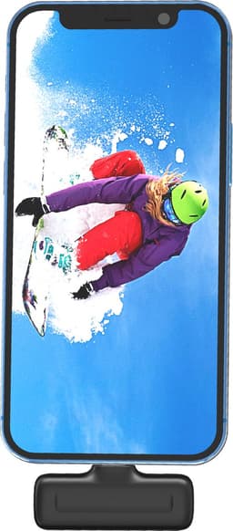 Ulanzi J12 Draadloze smartphone microfoon - Apple Lightning - 2 stuks - Lavalier met oplaadbox - Voor o.a. iPhone 14, 13, 12, 11 - Microfoon voor telefoon / tablet - Plug & Play - Zwart — thumbnail 2