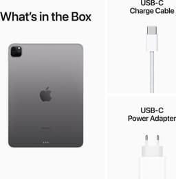 Apple iPad Pro (2022) - 11 inch - WiFi - 512GB - Spacegrijs - 6e generatie — thumbnail 4