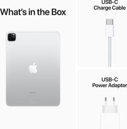 Apple iPad Pro (2022) - 12.9 inch - WiFi + 5G - 256GB - Zilver - 6e generatie — thumbnail 4