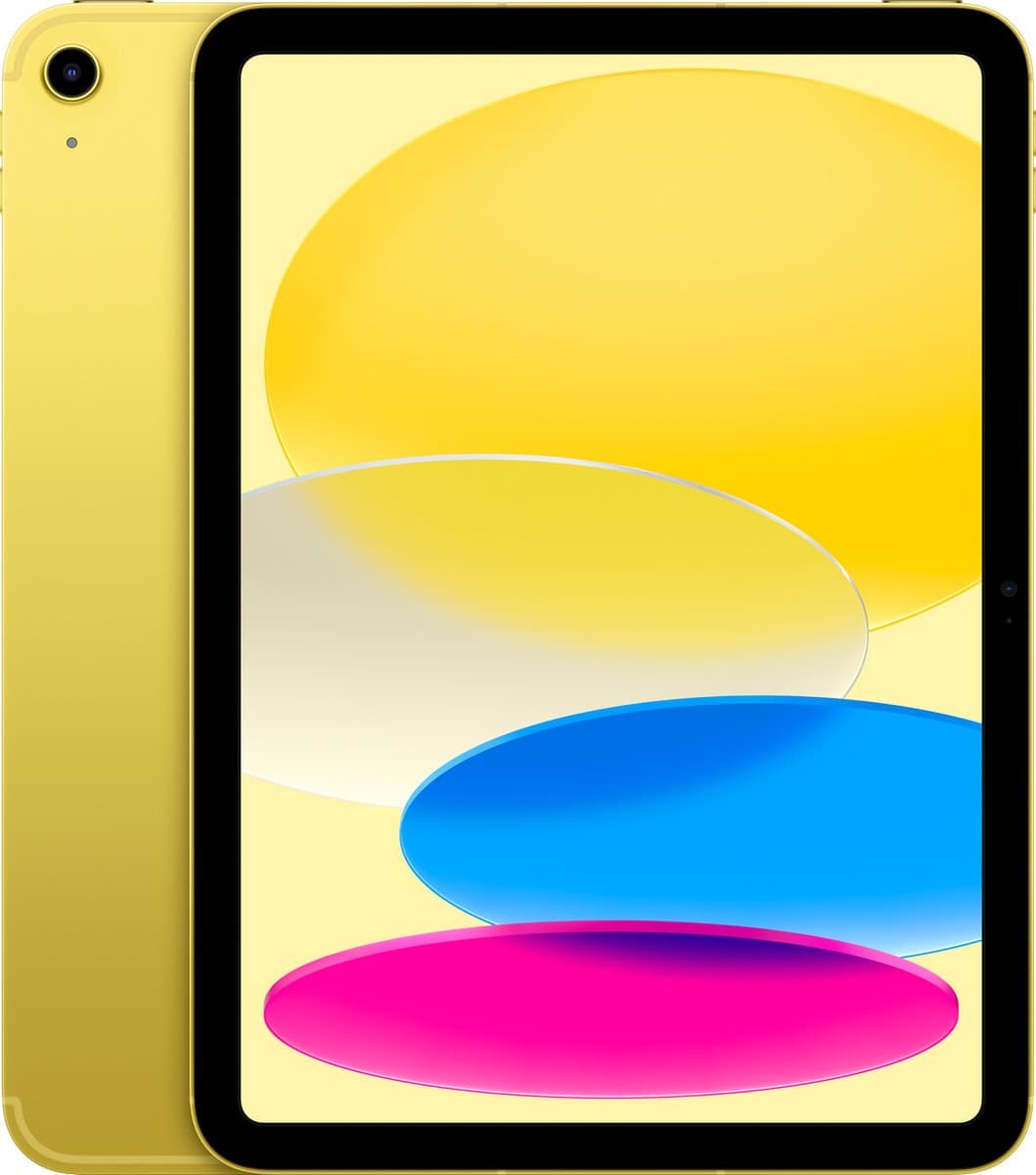 Apple iPad (2022) - 10.9 inch - WiFi + 5G - 64GB - Geel — afbeelding 1