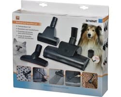 Scanpart stofzuigermonden voor dierenharen 32 en 35 mm - Voor het verwijderen van honden en katten haar - Cat and dog - Borstelset - Geschikt voor AEG Bosch Electrolux Miele Moulinex Nilfisk Philips Rowenta Siemens - Universeel - 3 stuks