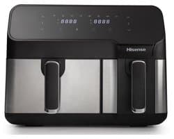 Hisense HAF2900D Dubbel 8,6 l Vrijstaand 1700 W Heteluchtfriteuse Zwart