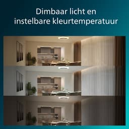 Philips Amigo Ventilator - Energiezuinige LED verlichting - Plafondlamp - Instelbare kleurtemperatuur - 57,5 cm diameter -Afstandsbediening - Wit — thumbnail 5