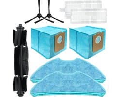 Replacements® Vervangingsset geschikt voor de Philips Homerun 2000 en 3000 series robotstofzuigers - 9-delig