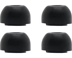 Ibley QuietSeal foam oortips maat M voor Samsung Galaxy Buds 3 Pro zwart - Foam Earplug - 2 paar - 4 stuk(s)
