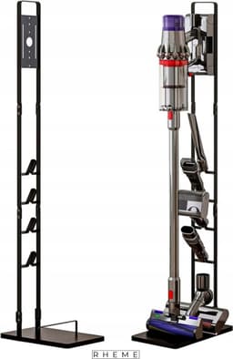 Stofzuiger Standaard - Universeel Metalen Houder - Geschikt voor Dyson Stofzuigers - Stabiel Accessoire Houder - Vloersteun - Rheme — thumbnail 1