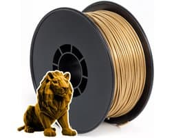 3D&Print PLA Filament 1,75mm - 3d Pen Vullingen Filiament Starterskit - Speelgoed - Goud - 250 Gram