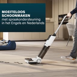 Princess 337010 AquaMotion Plus Vloerreiniger 4in1 - Draadloos - BLDC Motor - 25,9 V - Stofzuigt, wast en droogt tegelijkertijd - Elektrische dweil - Reinigingsmachine - Floor washer - 40 min accuduur — thumbnail 4