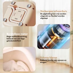 Opvouwbare Wasmachine - 9L - Lichtgewicht - Met Droger - Waterbesparend - Voor Camping & Reizen - Stijlvol & Praktisch - Compact & Handzaam - Efficiënt & Krachtig - Duurzaam & Makkelijk in Gebruik — thumbnail 3