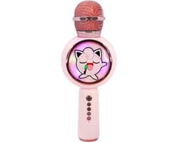 Pokémon Jigglypuff - draadloze karaoke microfoon voor kinderen - oplichtend LED display - speaker - stemvervorming
