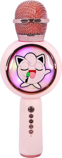 Pokémon Jigglypuff - draadloze karaoke microfoon voor kinderen - oplichtend LED display - speaker - stemvervorming — thumbnail 1