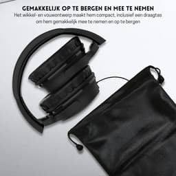 StayPowered TV Hoofdtelefoon - Geniet van Duidelijk Geluid zonder Anderen te Storen - Extra Lang 6 m Kabel - Comfortabele Over-Ear Pasvorm - Geïsoleerd Geluid - Eenvoudige Volumecontrole - Bedraad - Zwart - Levering Sneller dan Aangegeven! — thumbnail 5