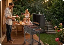 Berdsen BD-891 Houtskoolgrill — thumbnail 4