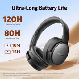 Earfun Tune Pro Draadloze Koptelefoon Zwart — thumbnail 5