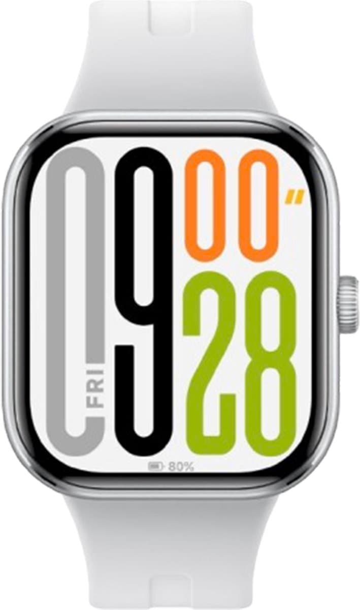 Xiaomi Redmi Watch 5 Smartwatch – 53mm AMOLED – Bluetooth Bellen – Zilvergrijs — afbeelding 1