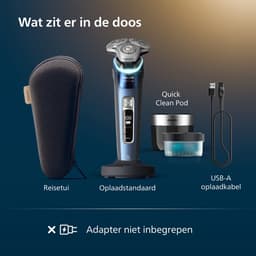 PHILIPS Shaver i9000 Prestige Wet&Dry  XP9201/30 Scheerapparaat Blauw — thumbnail 5