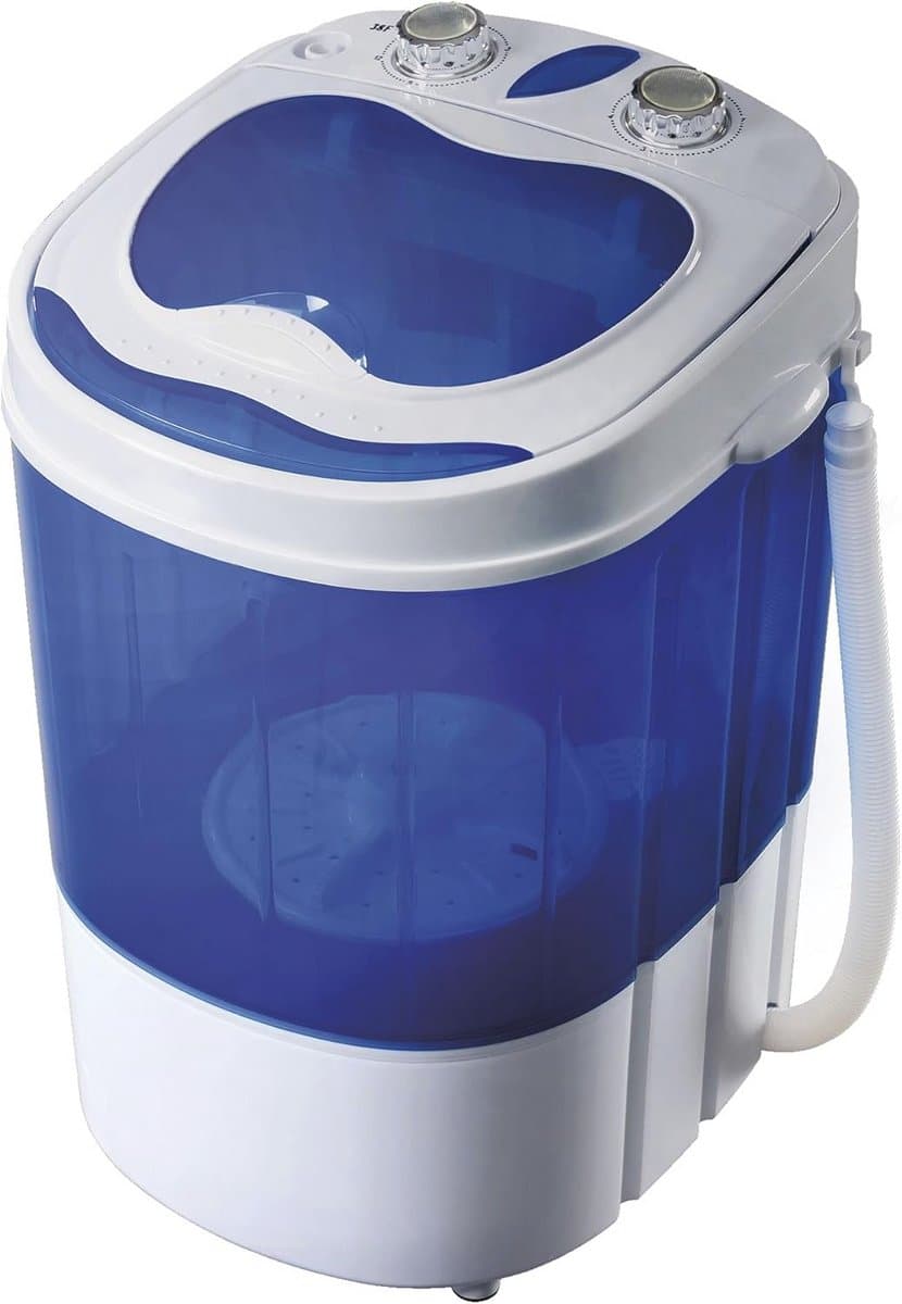 Mini Wasmachine voor Camping en Reizen - Capaciteit 3 kg, Laag Water- en Energieverbruik — afbeelding 1