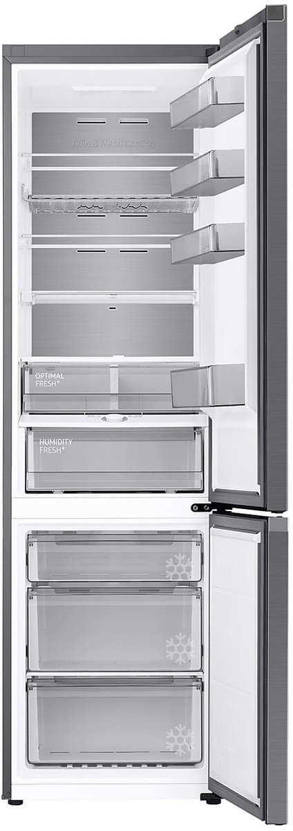 Samsung RB38C776ASR - Koel- en vriescombinatie - 387 L - A Label - RVS — afbeelding 1