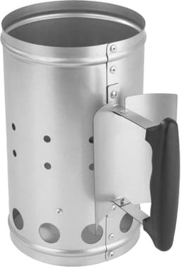 LANDMANN schoorsteen starter - 27 x 16,5 cm - roestvrij staal/zwart — thumbnail 1