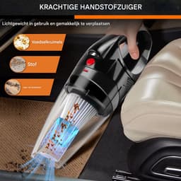 Draadloze Handstofzuiger 3-in-1 - Oplaadbare & Draagbare Stofzuiger - Krachtige Prestaties - Lange Looptijd - USB Oplaadbaar — thumbnail 5