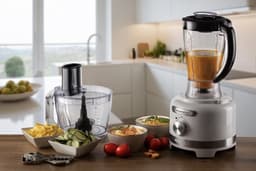 Ariete 1782/01 - Moderna food processor - keukenmachine - hakmolen - blender - wit — thumbnail 3