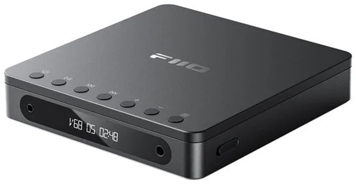 FIIO DM13BT - Draagbare cd-speler - Zwart — afbeelding 1