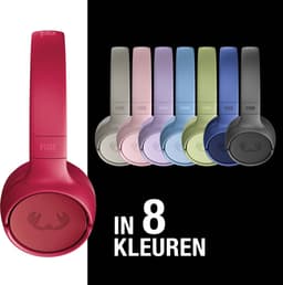 Fresh ‘n Rebel Code Fuse – Draadloze on-ear koptelefoon - Bluetooth - 30 uur Speeltijd - Berry Red — thumbnail 4