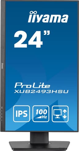 iiyama XUB2493HSU-B7 computer monitor 60,5 cm (23.8") 1920 x 1080 Pixels Full HD LED Zwart — thumbnail 5