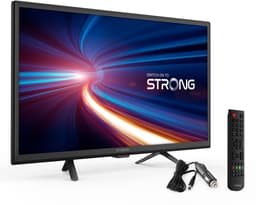 STRONG - HDTV 24” (60 cm) SRT24HE4023 - TV 12V Caravan, camper, boot - Geïntegreerde drievoudige tuner - 2 HDMI-poorten (1 ARC) + 1 USB-poort + Mini-AV + Antenne/Sat-aansluiting - Zwart — thumbnail 1