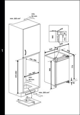 Beko B1904N - Inbouwkoelkast - 126 liter — thumbnail 13