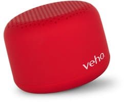 Veho M3 Draagbare Oplaadbare Draadloze Bluetooth-luidspreker 3 Watt - Rood