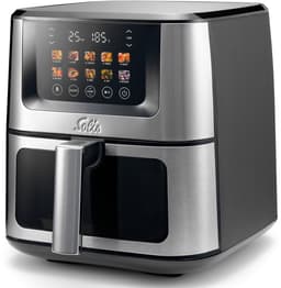 Solis Airfryer Air Fry & Dry XL - Multifunctionele Heteluchtfriteuse - 40 tot 230 Graden - 7.5L - 10 Verschillende Programma's - RVS — thumbnail 2