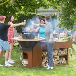 Barbecook Nestor Adapter uit cortenstaal — thumbnail 2