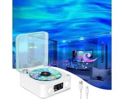 Sterrenhemel projector met bluetooth-luidspreker en witte ruis timer