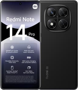 Xiaomi Redmi Note 14 Pro - 5G - 8GB/256GB - Midnight Zwart — thumbnail 1