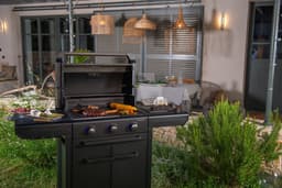 Campingaz 3 Series Onyx S gasbarbecue met zijbrander – modulaire BBQ – 5 jaar garantie – Zwart — thumbnail 3
