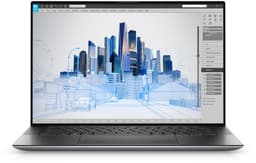 DELL Precision 15 5560 Mobile Workstation | Core™ i7-11850H | 32GB DDR4 | 1TB SSD | NVIDIA RTX A2000 | 15.6 4K ULTRA HD Touch Display | Silver | W10 Pro | Qwerty — thumbnail 1