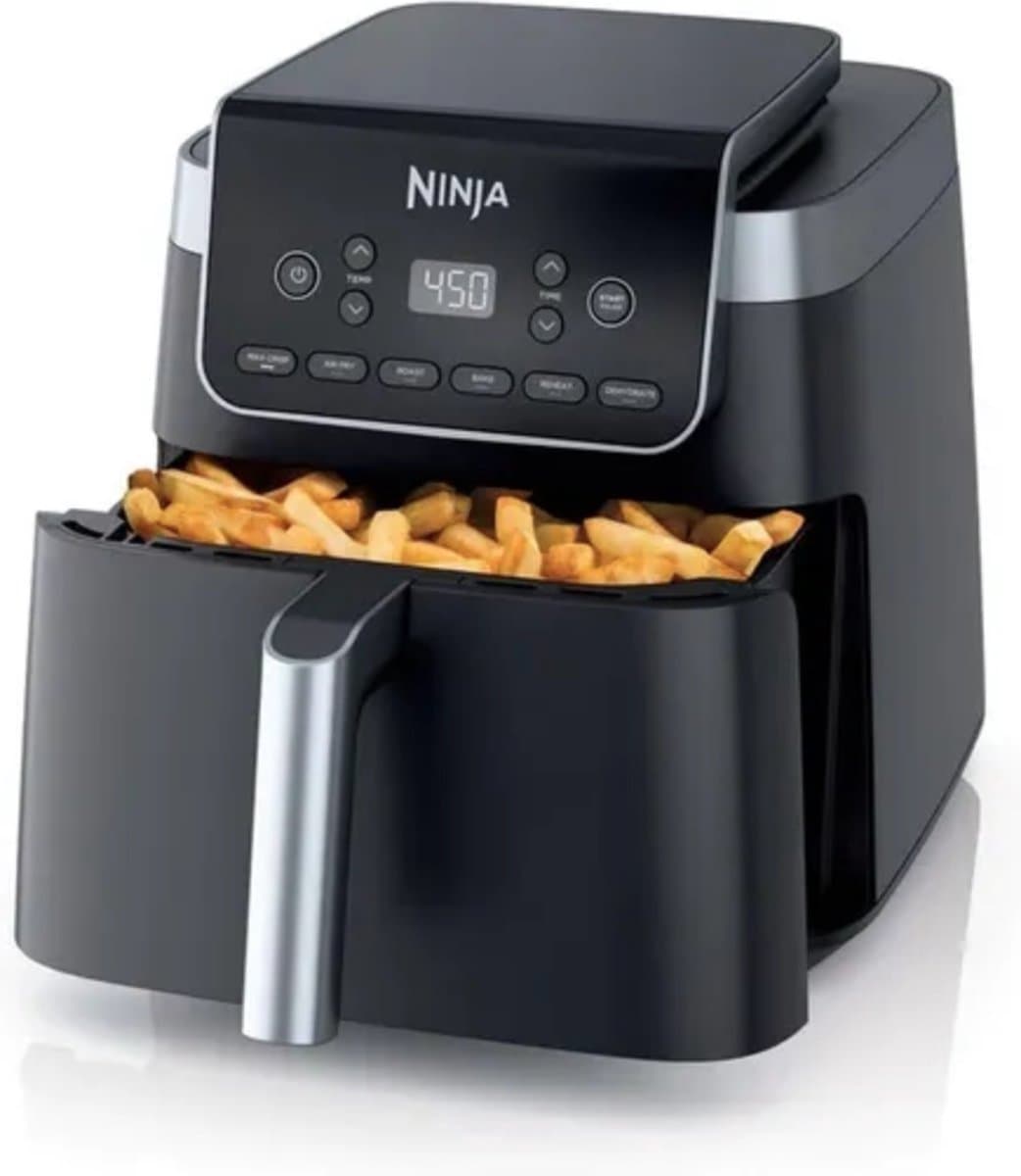 Ninja Airfryer XXL Max Pro - 6.2 liter - 6 Kookprogramma's - in Hoogte Verstelbare Plaat - 2024 Model - AF180EU — afbeelding 1