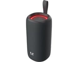 Fresh 'n Rebel Draadloze Speaker - Draadloze Bluetooth Speaker - Met RGB-verlichting - Zwart