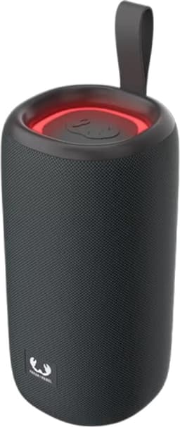 Fresh 'n Rebel Draadloze Speaker - Draadloze Bluetooth Speaker - Met RGB-verlichting - Zwart — thumbnail 1