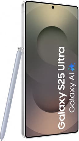 Samsung Galaxy S25 Ultra 5G - 256GB - Titanium White Silver — thumbnail 2